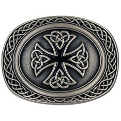 Celtic Cross Trophy Buckle