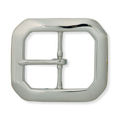 Bright Nickel Cut-Corner Buckle